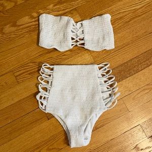 Tori Praver High Waisted Bikini